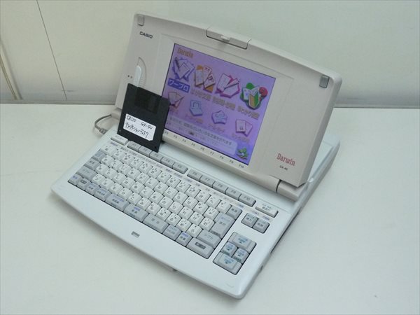 整備済 カシオ☆カラー液晶ワープロ Darwin☆GX-40 管PL5340 m