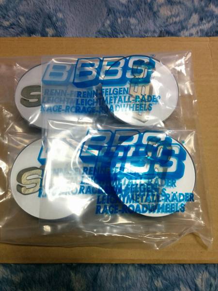 BBS純正プラチナセンターキャップ70パイリング無し4個セット