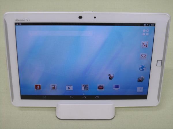 【ドコモ】★ARROWS Tab F-02F ホワイト 判定〇★0-239