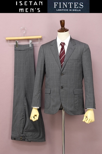 東和プラム製ISETANMENS オリジナルスーツ サイズ48 未着用お直し済 東和プラム製ISETANMENS オリジナルスーツ サイズ48 未着用お直し済