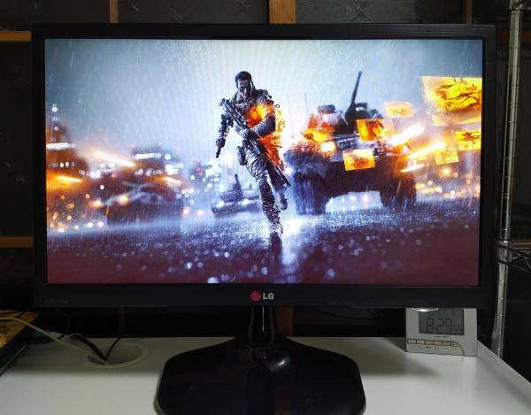 LG 22M45VQ-B 21.5型非光沢 液晶モニター フルＨＤ 高速応答2ms 美品 保証あり おまけありMicrosoft Arc Keyboard_1