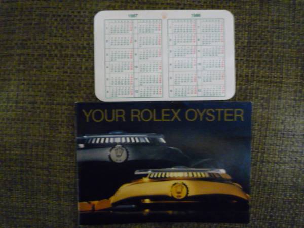 Rolex ロレックス 1987年 19年 R品番 カレンダー 冊子セット 1016 5513 アンティーク 箱 保証書 付属品 売買されたオークション情報 Yahooの商品情報をアーカイブ公開 オークファン Aucfan Com