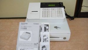 CASIO レジスター 110ER 中古美品 CASIO レジスター 110ER 中古美品 casio 110ERのYahoo!オークション(旧