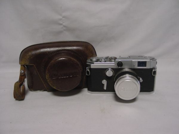 ○311 CANON 二眼式レンジファインダーカメラ CANON LENS F1:1.8 f