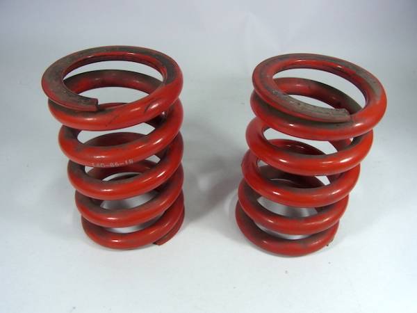中古 1円～ 直巻きスプリング 自由長140mm ID65 バネレート18kg/mm 