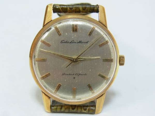 【SEIKO】セイコー ロードマーベル K18 金 23石 手巻 腕時計♪