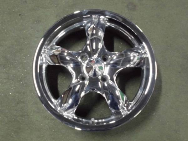 RAYS レイズ APiS アピス M-LUX G3 15X5J+42 4H/PCD100 メッキ アルミ 