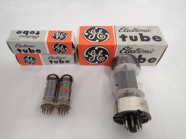 真空管 6550A GE ELECTRIC 2本 KT88 GE 6550A 真空管 LUXMAN