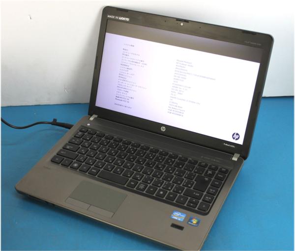 パーツ取りにもオススメ★HP ProBook 4430S /1GB/HDDなし/Core i3 2350 2.30GHz/ジャンク品◆S030702