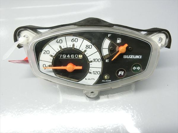 ε0304-15 スズキ アドレスV125G / CF46A 実動 スピードメーター