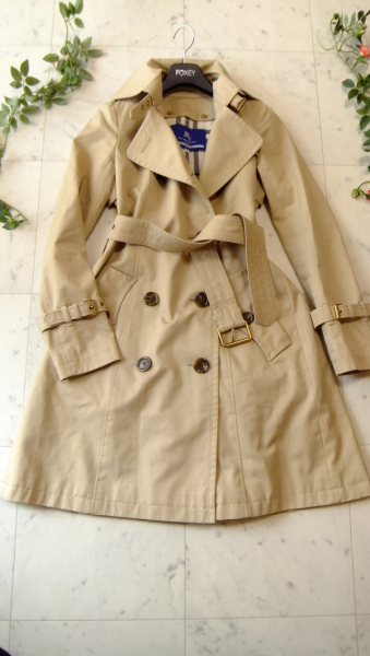 ☆Burberry Blue Label バーバリーブルーレーベル☆ ライナー付き