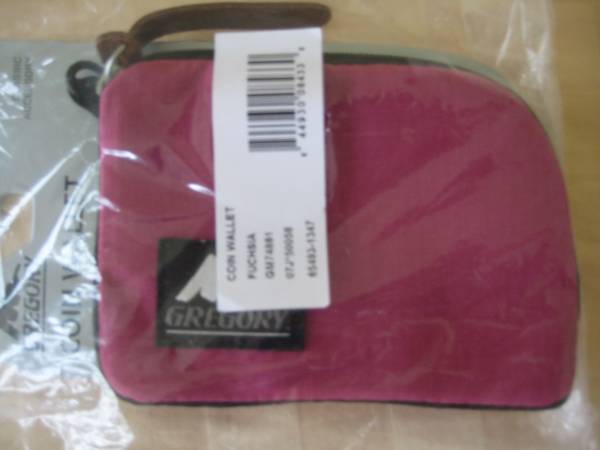 即決★旧ロゴ GREGORY グレゴリー Coin Wallet ピンク 未開封 財布