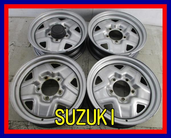 ■中古ホイール■　SUZUKI　純正 16インチ 5J +25 5H 139.7 ジムニー　送料無料