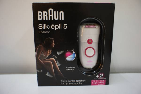 新品 ブラウン シルクエピル5 Silk epil 5 BRAUN SE 5380 D ブラウン