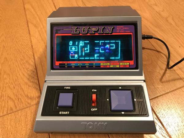☆トミー電子LSIゲーム ルパン黄金強奪作戦 LUPIN 箱取説付 昭和レトロ