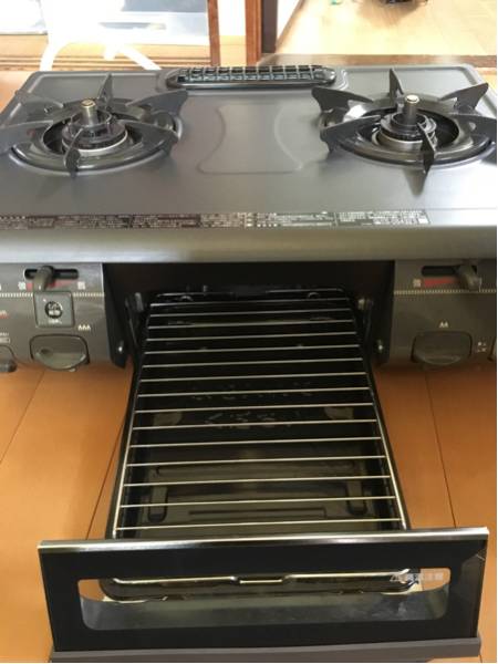 ★美品/Rinnai/ガステーブル/RTS-650GFTS-L/都市ガス/2008年製/_2