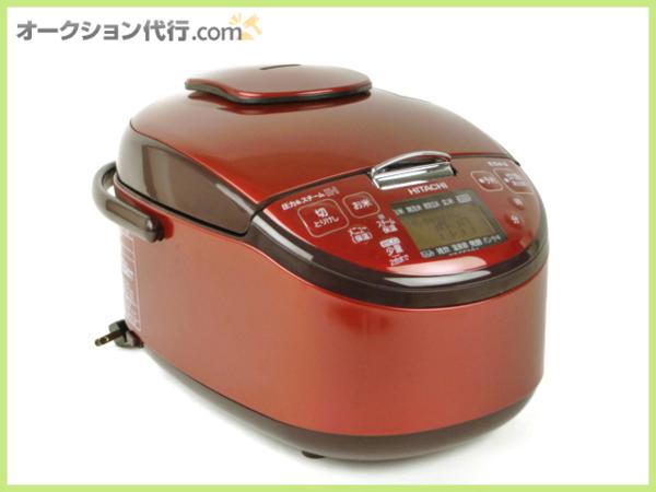 日立 IHジャー炊飯器 RZ-SG10J レッド 5.5合炊き 16年製 圧力＆