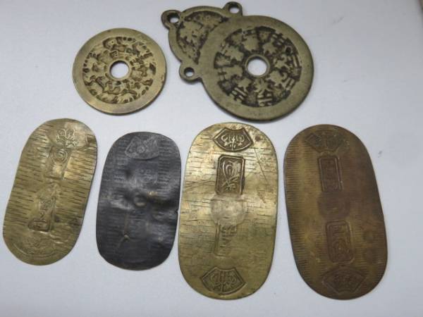 ● 小判 絵銭 いろいろ 金貨 古銭 参考品 ●