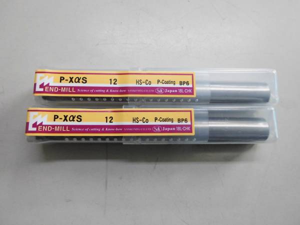 ラフィングエンドミル　P-XαS12　SANKO
