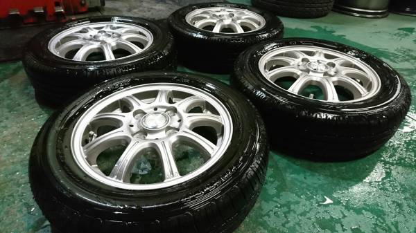 軽自動車 ミラ ムーヴ アルト ワゴンR ライフ 155/65R13 夏タイヤ付