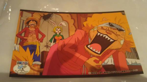 ワンピース J World カフェ マドモアゼル ゾウ編ブロマイド ルフィ キャロット ペコムズ その他 売買されたオークション情報 Yahooの商品情報をアーカイブ公開 オークファン Aucfan Com