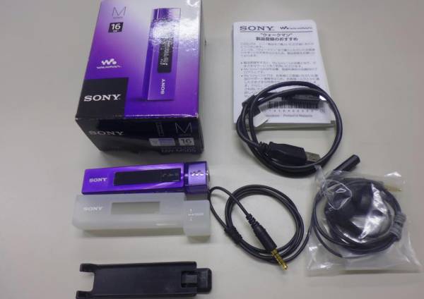 SONY ☆ ソニー ウォークマン NW-M505 バイオレット ☆ ソニー
