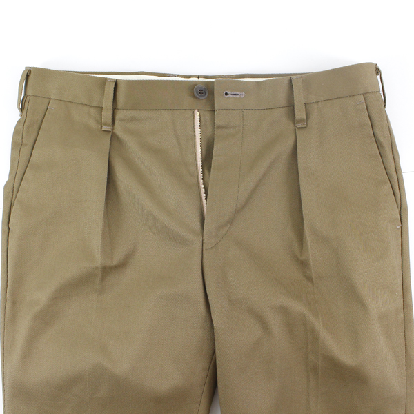 春夏！美品 Paul Smith ポールスミス メインライン パリコレ 2014SS コットンツイル アンクルカットパンツ L