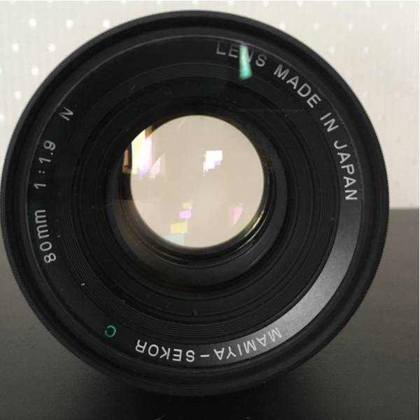 マミヤ MAMIYA SEKOR C 80mm 1:1.9 N レンズ 素人で状態については