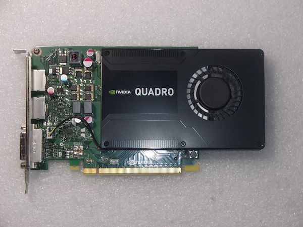 NVIDIA Quadro K2200 GDDR5 4GB 美品