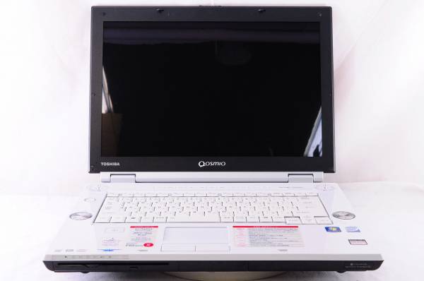 ジャンク品】【東芝】大画面ノートパソコン Qosmio F40/86FBL AVノート