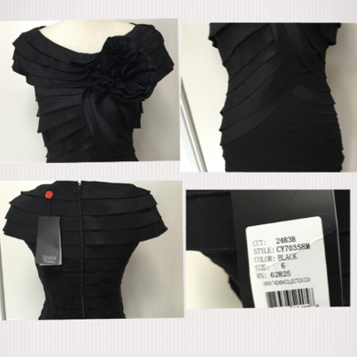 新品 タダシショージ tadashi shoji フォーマル ワンピース ドレス サイズ 6 約 11号