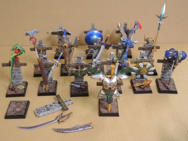 ドラゴンクエスト レジェンドアイテムギャラリー 天空の装備編 全14種 + 天空の鎧 魔界の剣