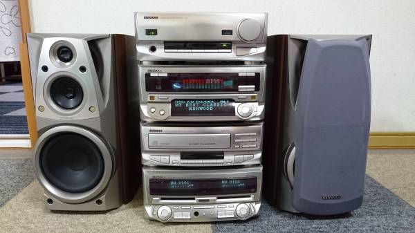 【ワケあり】KENWOOD MDコンポ ALORA XT-7MD 1円！】 KENWOOD NEW ALLORA XM-7MD ケンウッド コンポ CD MD ワケ