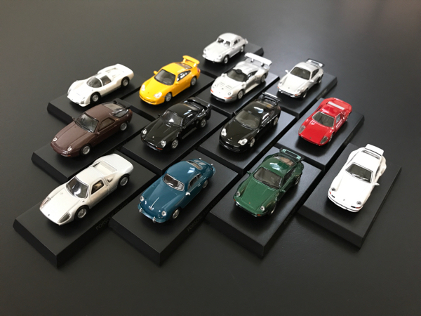 京商 1/64 サークルKサンクス ポルシェ13台