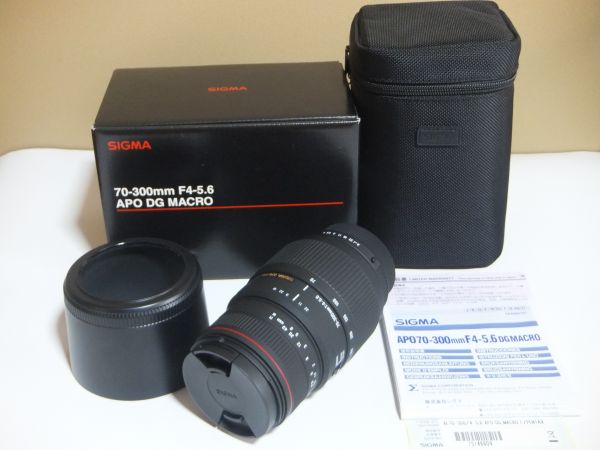 ☆【美品】SIGMA(シグマ)APO 70-300mm F4-5.6 DG MACRO For Pentax