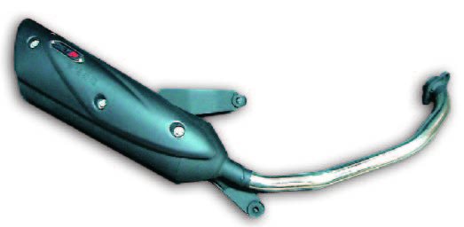 【シグナスX】【NCY】ブラックアーバンマフラー2010 OP10816