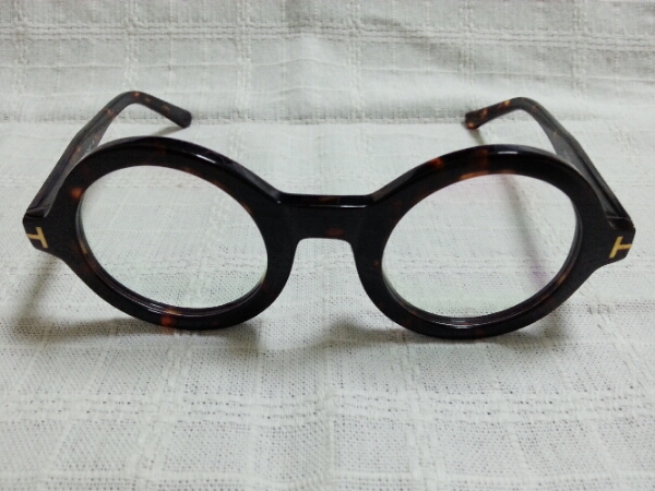 ※かんたん決済未対応です※トムフォード TOMFORD 丸眼鏡 鼈甲 レトロ 眼鏡フレーム 45□26