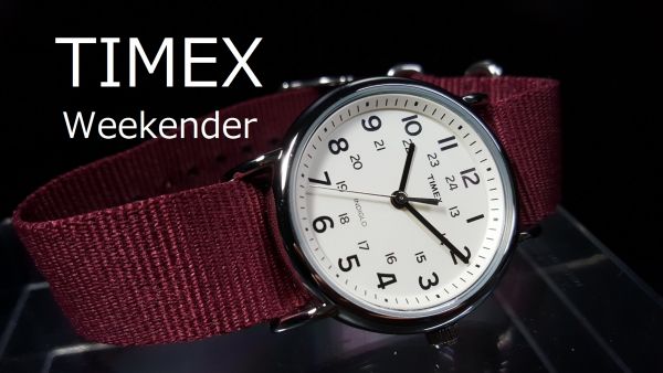 【1円】TIMEXタイメックス逆輸入モデルウィークエンダー腕時計メンズ新品未使用ナトーベルトWeekenderセントラルパークインディグロ