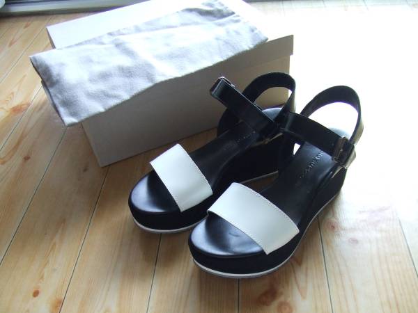 ⑭ファビオルスコーニ☆ウェッジソールサンダル 36　美品　FABIO RUSCONI