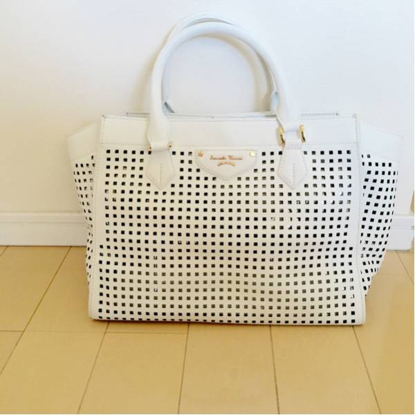 ☆サマンサタバサ バック 白 ☆