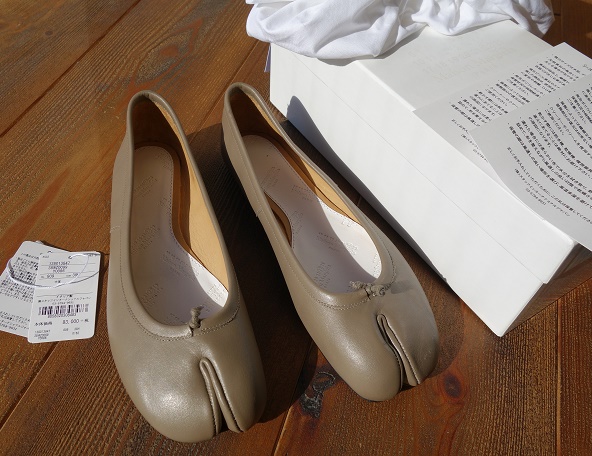 新品 マルタンマルジェラ 足袋 パンプス 38 1/2 希少