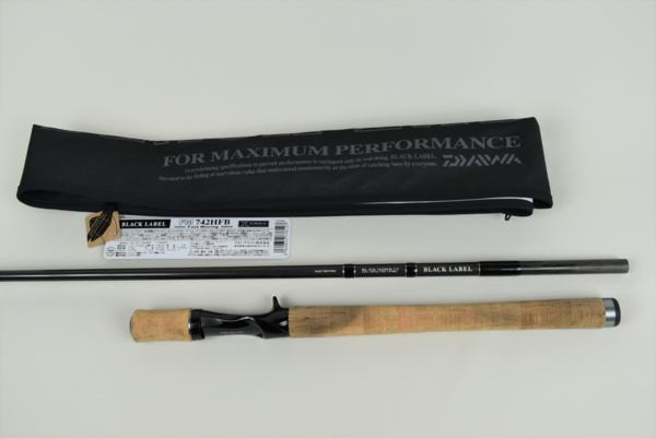 ダイワ　ブラックレーベルFM742HFB　バスロッド