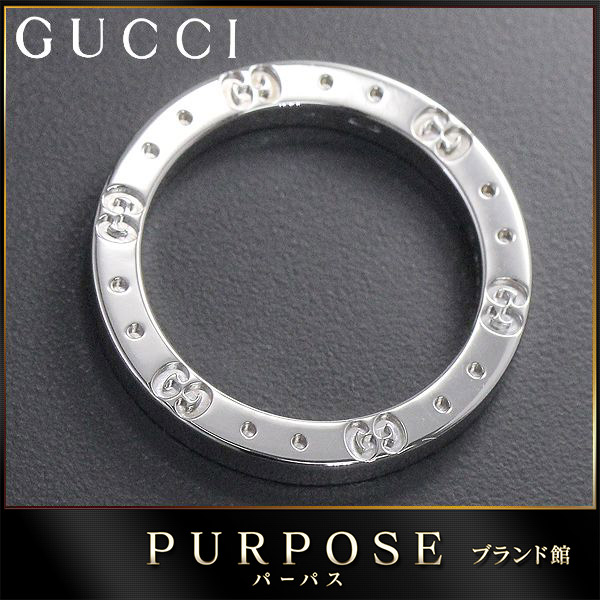 グッチ GUCCI アイコン リング #11 K18WG 70185799
