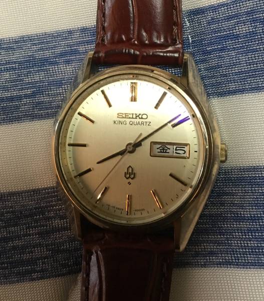 SEIKO キングクオーツ 4823-8000 CAPGOLD 美品 【公式通販】