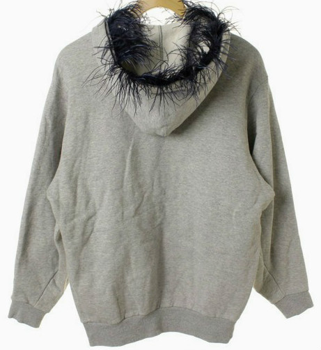 【美品】MIHARAYASUHIRO ミハラヤスヒロ ファー付き 2WAY パーカー 36