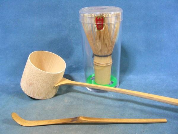 茶筅 美濃焼 茶道具セット 3点セット 百本立 抹茶椀 茶杓 陶器 椿 竹