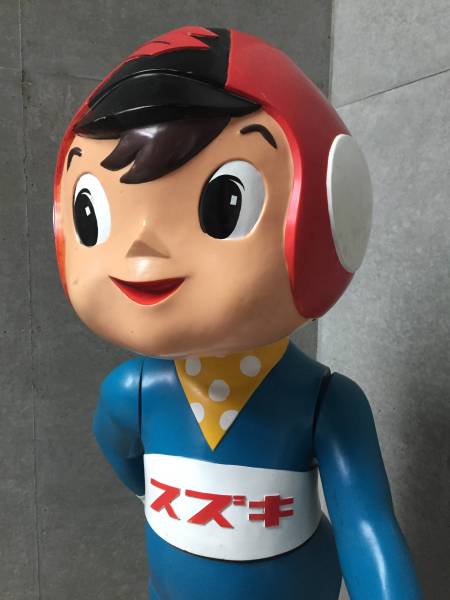 SUZUKI スズキ CCI坊や 大型 店頭ディスプレー 首振り ソフビ 超珍品