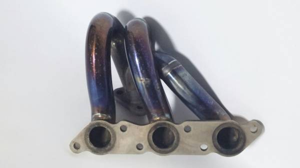 JB23 等長エキゾーストマニホールド トライフォース製 後期用 トライフォース製 ジムニーJB23用 等長エキゾーストマニホールド