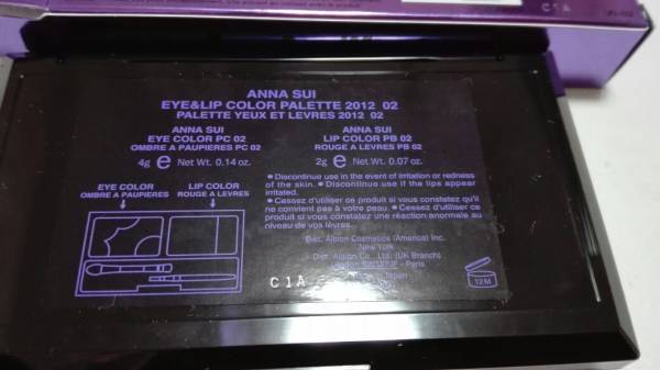 アナスイ　アイシャドウ　リップ　ANNA SUI　新品未使用_3