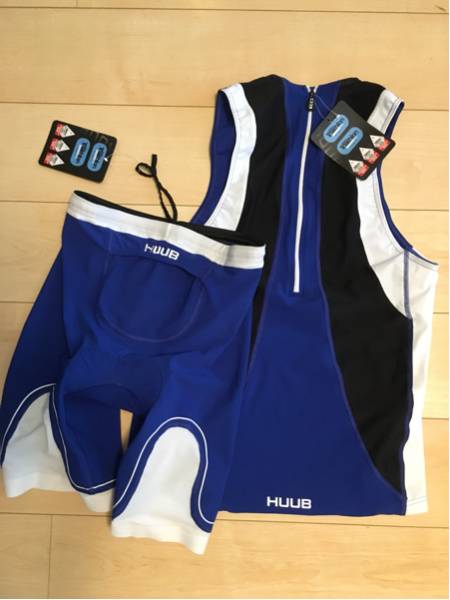 最新モデル HUUB CORE フーブ コア リアジップシングレット＆ショーツ MENS 日本限定カラー新品 トライアスロンウェア S 大学 陸上_2